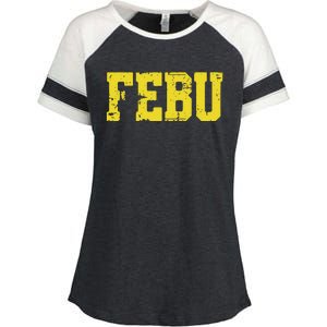 Febu Orgeon Personalized Name Enza Ladies Jersey Colorblock Tee