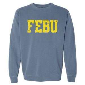 Febu Orgeon Personalized Name Garment-Dyed Sweatshirt