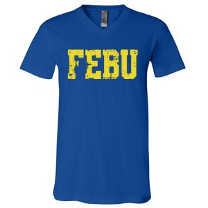 Febu Orgeon Personalized Name V-Neck T-Shirt