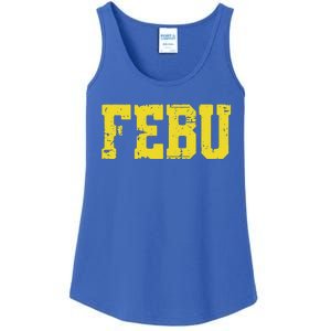 Febu Orgeon Personalized Name Ladies Essential Tank