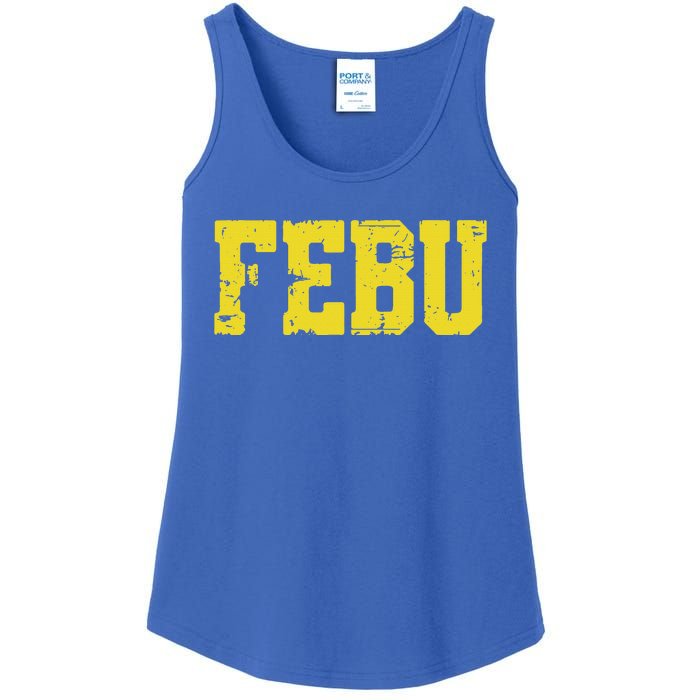 Febu Orgeon Personalized Name Ladies Essential Tank