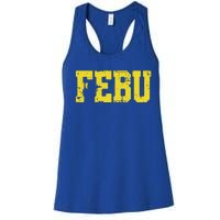 Febu Orgeon Personalized Name Women's Racerback Tank