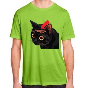 Full Of Paranoid Delusions And Violent Funny Meme Cat Adult ChromaSoft Performance T-Shirt