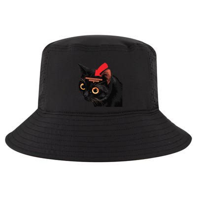 Full Of Paranoid Delusions And Violent Funny Meme Cat Cool Comfort Performance Bucket Hat