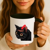 Full Of Paranoid Delusions And Violent Funny Meme Cat Mug