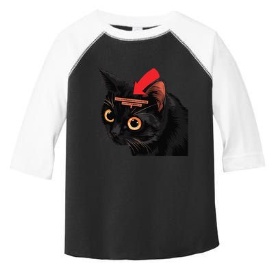 Full Of Paranoid Delusions And Violent Funny Meme Cat Toddler Fine Jersey T-Shirt