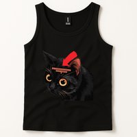 Full Of Paranoid Delusions And Violent Funny Meme Cat Tank Top
