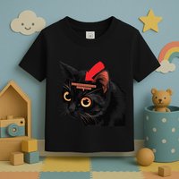 Full Of Paranoid Delusions And Violent Funny Meme Cat Toddler T-Shirt