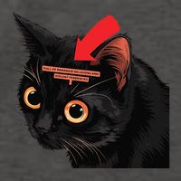 Full Of Paranoid Delusions And Violent Funny Meme Cat Vector Backpack