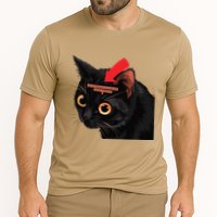Full Of Paranoid Delusions And Violent Funny Meme Cat Performance Shirt