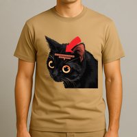 Full Of Paranoid Delusions And Violent Funny Meme Cat T-Shirt