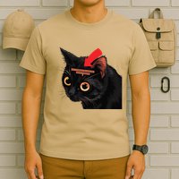 Full Of Paranoid Delusions And Violent Funny Meme Cat T-Shirt