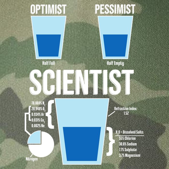 Funny Optimist Pessimist Scientist Legacy Tie Dye Trucker Hat