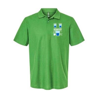 Funny Optimist Pessimist Scientist Polo