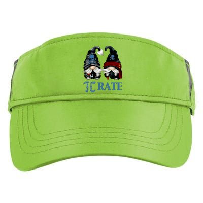 Funny Octopus Pi Day Symbol For Math Teacher Pirate Gnome Meaningful Gift Adult Drive Performance Visor