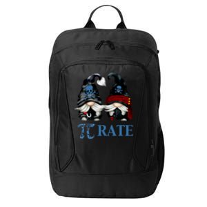 Funny Octopus Pi Day Symbol For Math Teacher Pirate Gnome Meaningful Gift City Backpack