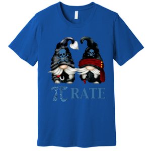 Funny Octopus Pi Day Symbol For Math Teacher Pirate Gnome Meaningful Gift Premium T-Shirt