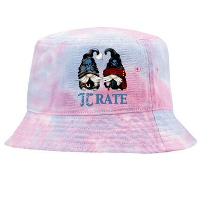 Funny Octopus Pi Day Symbol For Math Teacher Pirate Gnome Meaningful Gift Tie-Dyed Bucket Hat