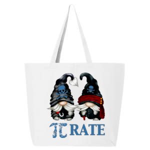 Funny Octopus Pi Day Symbol For Math Teacher Pirate Gnome Meaningful Gift 25L Jumbo Tote