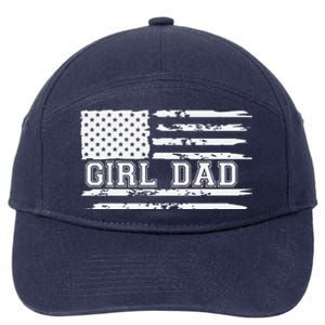 Father Of Proud New Dad Fathers Day Gift 7-Panel Snapback Hat