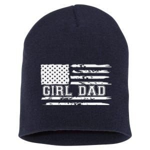 Father Of Proud New Dad Fathers Day Gift Short Acrylic Beanie