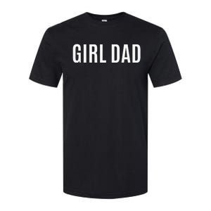 Father of Proud New Dad Fathers Day Softstyle CVC T-Shirt