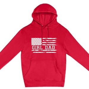 Father of Proud New Dad Fathers Day Gift Premium Pullover Hoodie