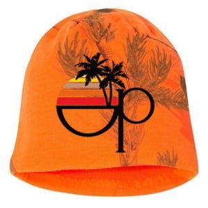 Funny Ocean Pacific 80s Retro Sunset Gift Kati - Camo Knit Beanie