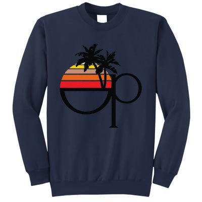 Funny Ocean Pacific 80s Retro Sunset Gift Sweatshirt