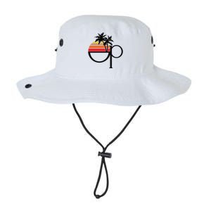 Funny Ocean Pacific 80s Retro Sunset Gift Legacy Cool Fit Booney Bucket Hat