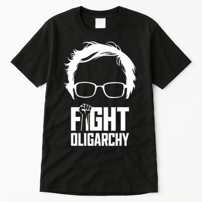 Fight Oligarchy, Protest & Resist With Bernie Sanders & AOC  Tall T-Shirt