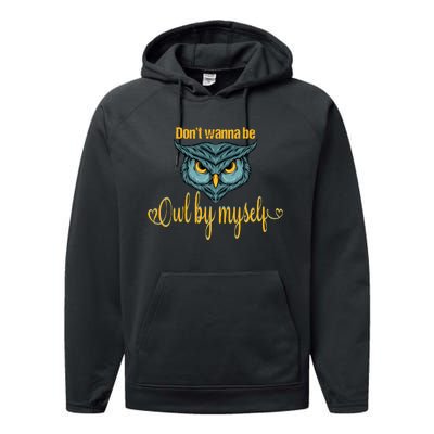 Funny Owl Puns Funny Puns Animal Puns Bird Puns Owl Face Performance Fleece Hoodie