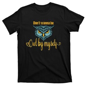 Funny Owl Puns Funny Puns Animal Puns Bird Puns Owl Face T-Shirt