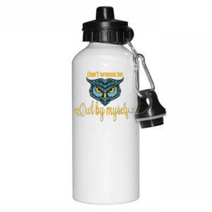 Funny Owl Puns Funny Puns Animal Puns Bird Puns Owl Face Aluminum Water Bottle