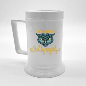 Funny Owl Puns Funny Puns Animal Puns Bird Puns Owl Face Beer Stein