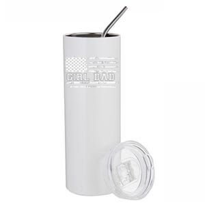 Father Of Proud New Dad Fathers Day Gift Stainless Steel Tumbler