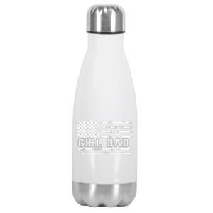 Father Of Proud New Dad Fathers Day Gift Stainless Steel Insulated Water Bottle