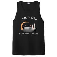 Funny Opossum Possum Live Weird Fake Your Death PosiCharge Competitor Tank