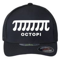 Funny Octopi Pun Happy PI Day Math Teacher Flexfit Unipanel Trucker Cap