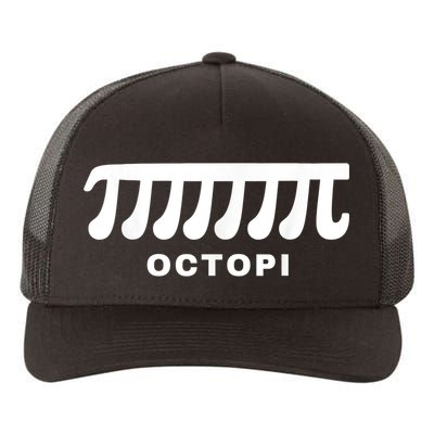 Funny Octopi Pun Happy PI Day Math Teacher Yupoong Adult 5-Panel Trucker Hat