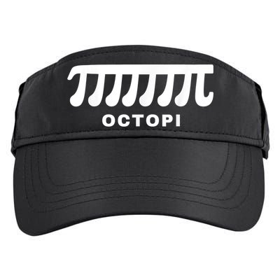 Funny Octopi Pun Happy PI Day Math Teacher Adult Drive Performance Visor