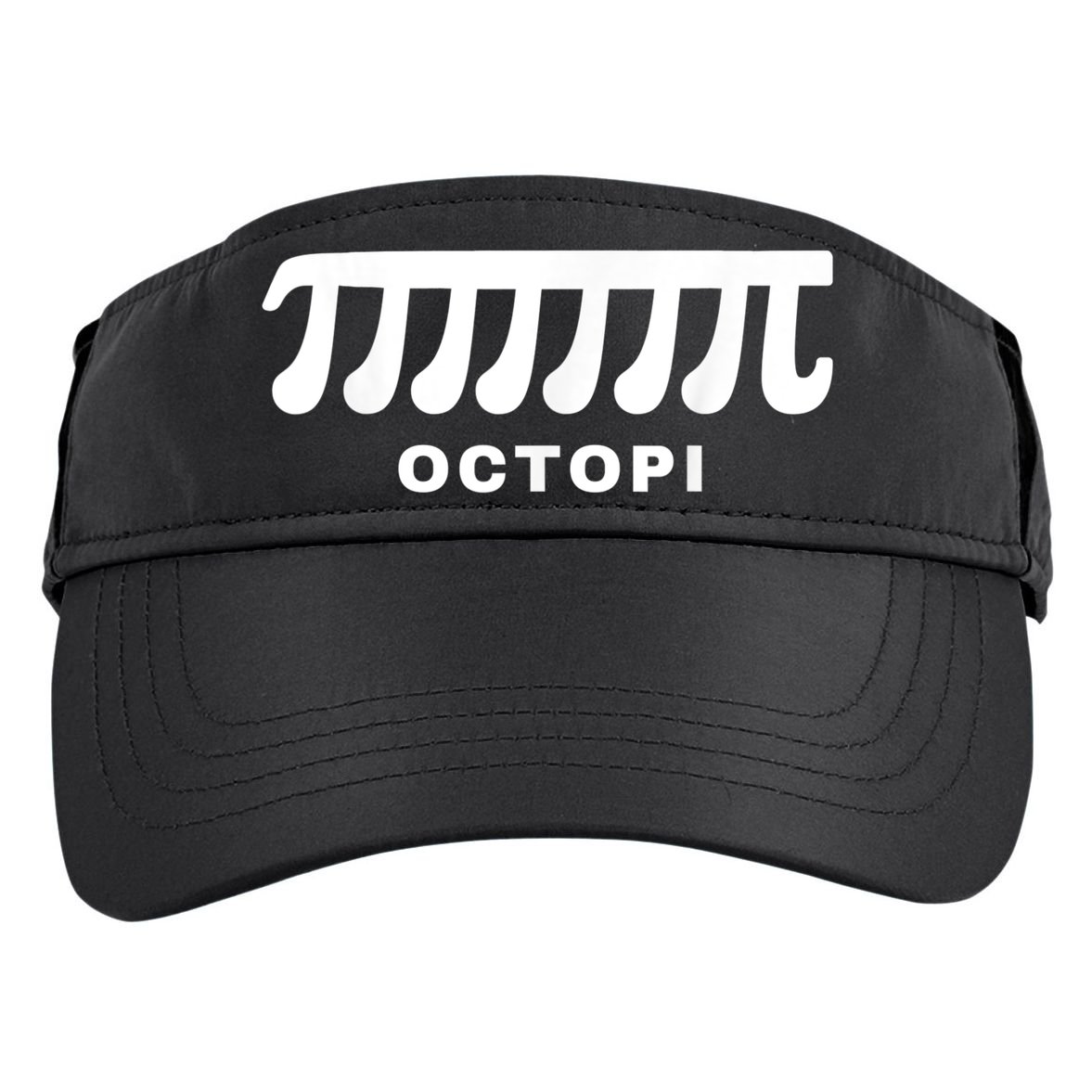 Funny Octopi Pun Happy PI Day Math Teacher Adult Drive Performance Visor