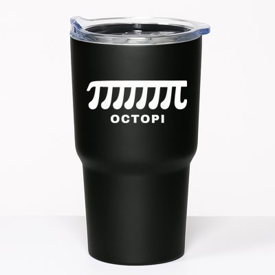 Funny Octopi Pun Happy PI Day Math Teacher Tumbler