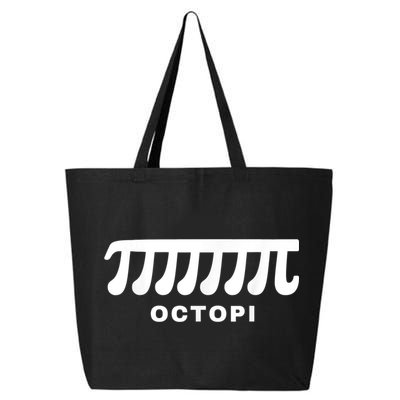 Funny Octopi Pun Happy PI Day Math Teacher 25L Jumbo Tote