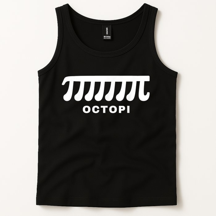 Funny Octopi Pun Happy PI Day Math Teacher Tank Top