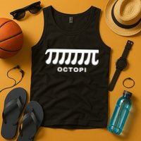 Funny Octopi Pun Happy PI Day Math Teacher Tank Top
