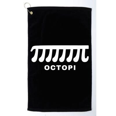 Funny Octopi Pun Happy PI Day Math Teacher Golf Towel