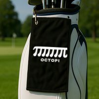 Funny Octopi Pun Happy PI Day Math Teacher Golf Towel