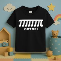 Funny Octopi Pun Happy PI Day Math Teacher Toddler T-Shirt