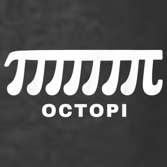 Funny Octopi Pun Happy PI Day Math Teacher T-Shirt
